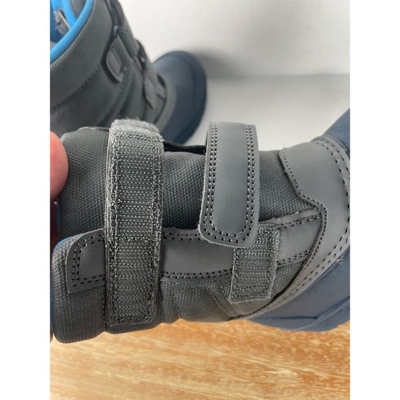 CARTER'S Deltha toddler snow boots, grey/blue, size 11M - Picture 7 of 8